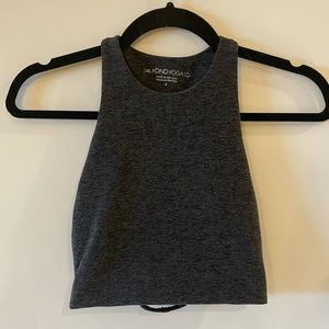 Beyond Yoga Sleeveless Cropped Top
